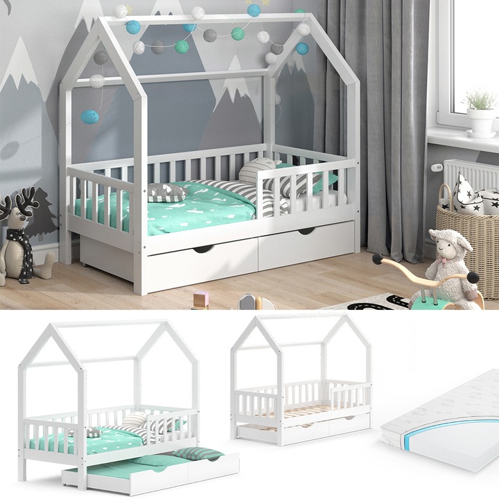 Produktbild VitaliSpa Hausbett Wiki (80 x 160 cm)