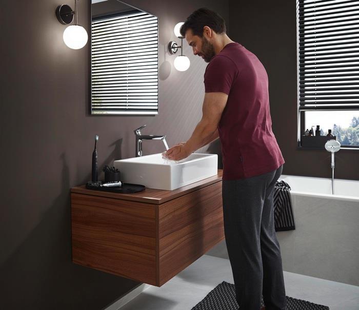 Image du produit hansgrohe Talis E Mélangeur lavabo au sol Chrome (71717000)
