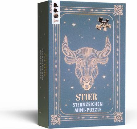 Sternzeichen Mini-Puzzle Stier