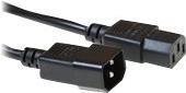 Actual product image MicroConnect Power supply extension cable (1.20 m, C13, C14)