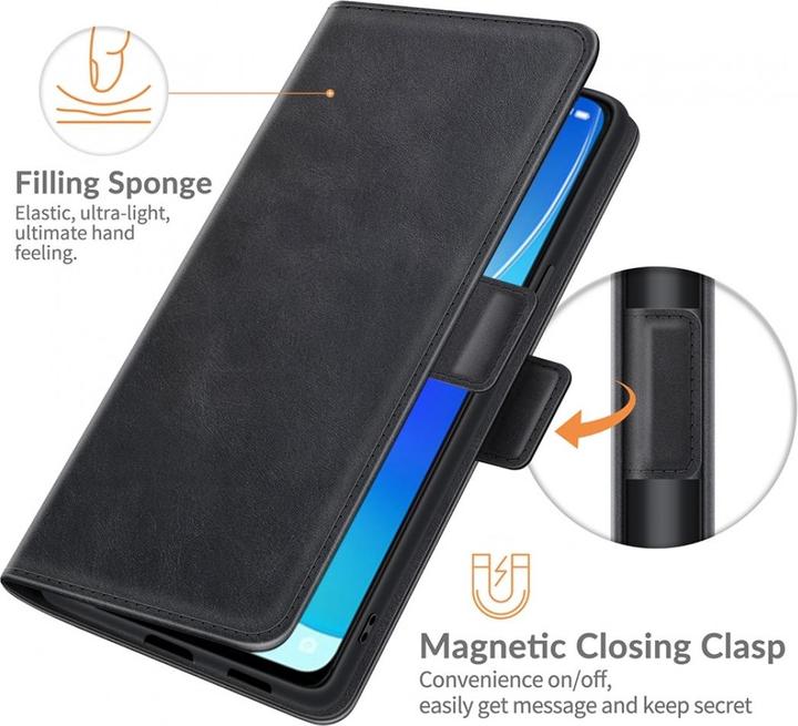 Produktbild Screenguard Oppo Reno6 5G CardLounge Lederhülle (Oppo Reno 6 5G)