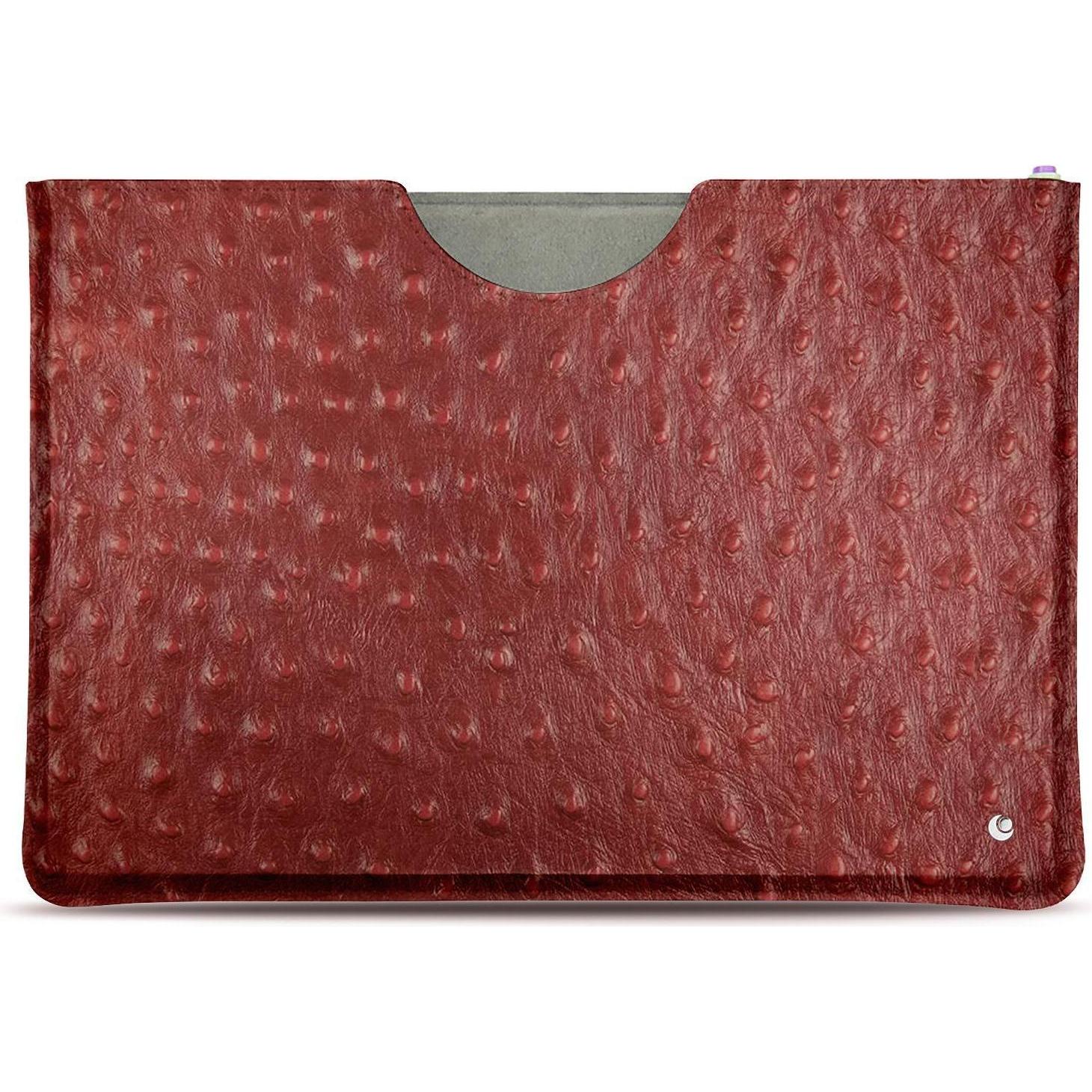 Noreve Lederschutzhülle (Surface Pro (2017)), Tablet Hülle, Rot