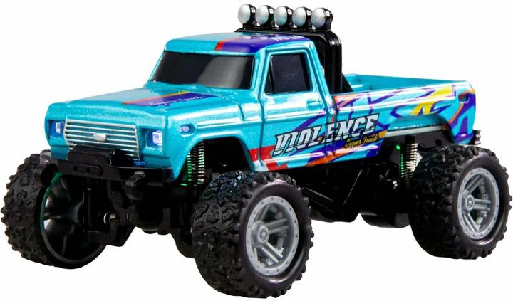 Produktbild Amewi Monster Truck Die Cast 1:64 RTR, Blau, Altersempfehlung (RTR Ready-to-Run)