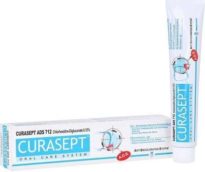 Actual product image Curasept ADS 712 Toothpaste 0.12 % (75 ml)