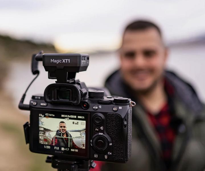 Actual product image Godox 2,4 GHz Zweikanal-Drahtlosmikrofonsystem mit Kugelcharakteristik