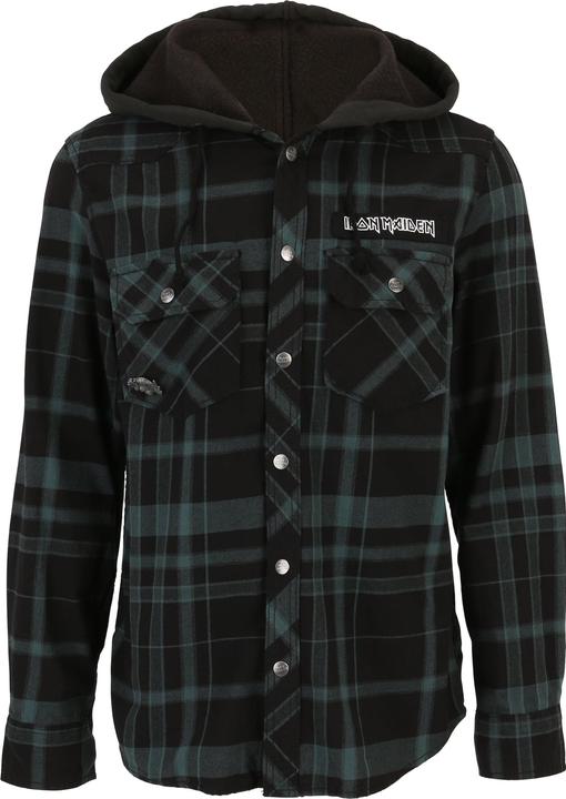 Image du produit Brandit Iron Maiden Checkshirt Sweathood Eddy - 192207 (L)