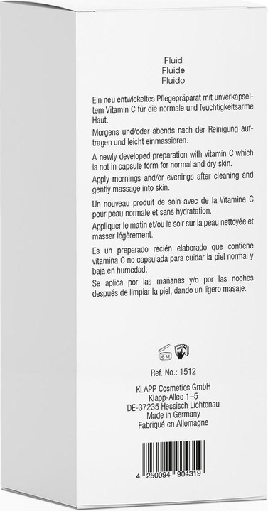 Produktbild Klapp C PURE Fluid 50 ml (50 ml, Gesichtsfluid)