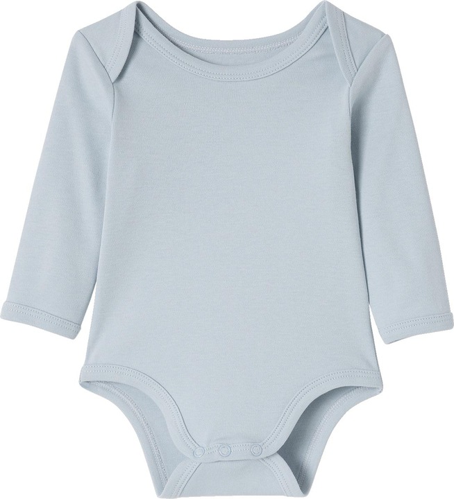 Image du produit Vertbaudet Lot de 5 bodies bébé manches longues à enfiler avec dinos, coton bio (56)
