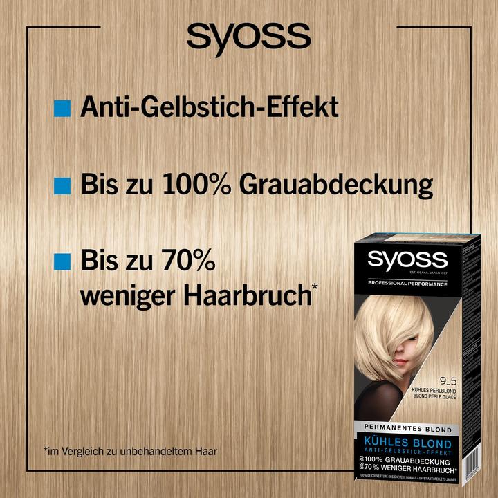 Produktbild Syoss Permanentes Blond (9-5 Kühles Perlblond)