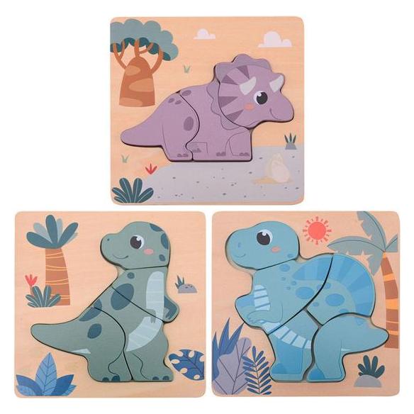 Joeco Joueco Houten Dinosaurus Puzzel thumbnail