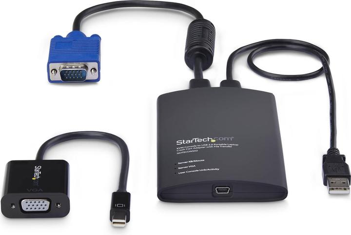 Image du produit StarTech Vga/Mdp Crash Cart Adapter -Vga/Mini Displayport Kvm