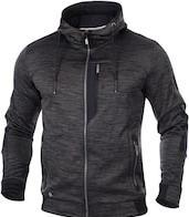 Immagine prodotto Ardon Sweatjacke Breeffidry Melange H9760, SLIM FIT, dunkelgrau, Grösse 5XL (5XL)