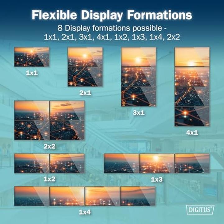 Productafbeelding Digitus Video Wall Controller, 4 Displays, 4K/30Hz