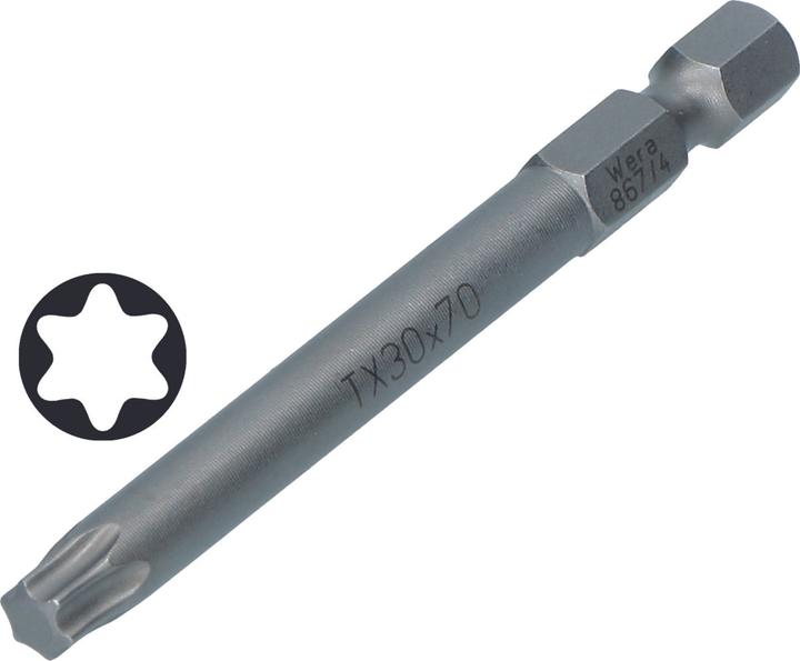 Actual product image Wera 867/4 Z TX 30 x 152 mm (Hexagon socket TX M30)