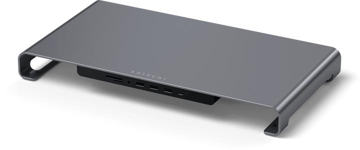 Produktbild Satechi USB-C Aluminum Monitor Stand Hub XL (USB-C, 5 Ports)