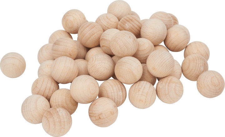 Produktbild VBS Holzkugeln ohne Bohrung "Ø 20 mm"