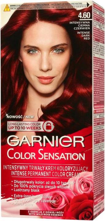 Produktbild Garnier GAR COLOR SENSATION 4.60 Red Brown (4.60, Intense Dark Red)