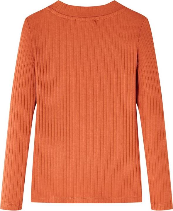 Immagine prodotto VidaXL Camicia da bambino a maniche lunghe arancione scuro 92,Materiale: 95 (92)