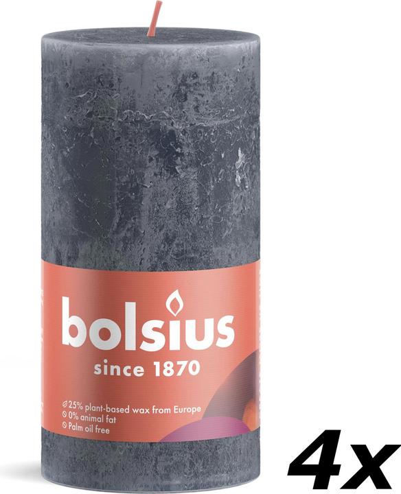 Image du produit Bolsius Lot de 4 bougies (4 pcs)