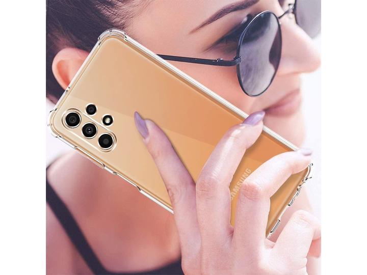 Actual product image Screenguard Crystal Soft Airbag Bumper (Samsung Galaxy A13)