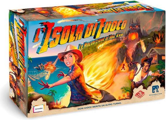 Productafbeelding Asmodée ASMODEE 8271 - L'Isola di Fuoco