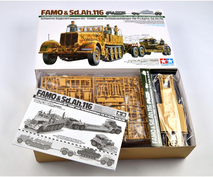 Produktbild Tamiya FAMO+Tank Transp.