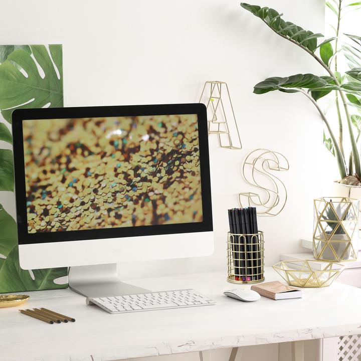 Actual product image Relaxdays Pen holder