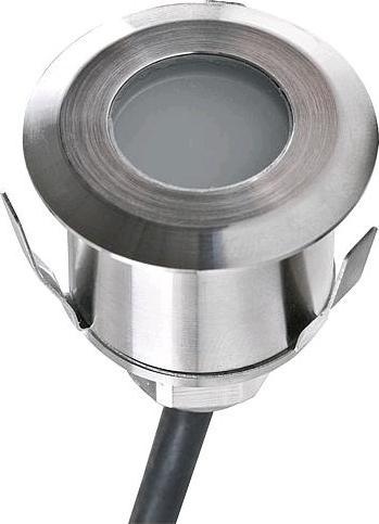 Actual product image EVN P67061099 stainless steel LED recessed light point IP67 RGB (IP67)