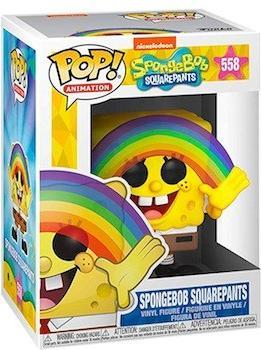 Actual product image Funko POP! - SpongeBob SquarePants: SpongeBob with rainbow