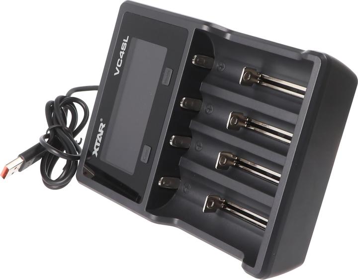 Image du produit Xtar VC4SL (1 pcs, 14500, 16340, 18500, 18650, 21700, 26650, AA, AAA, Batterie)