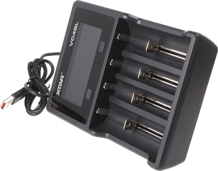 Produktbild Xtar VC4SL (1 Stk., 14500, 16340, 18500, 18650, 21700, 26650, AAA, AA, Akku)