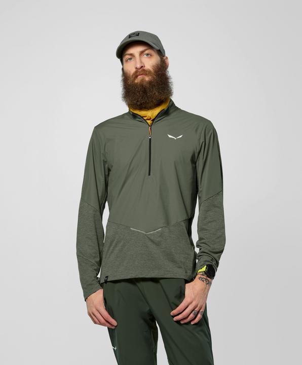 Actual product image Salewa Pedroc Dry'ton Wind Half Zip Langarm Shirt (52, XL)