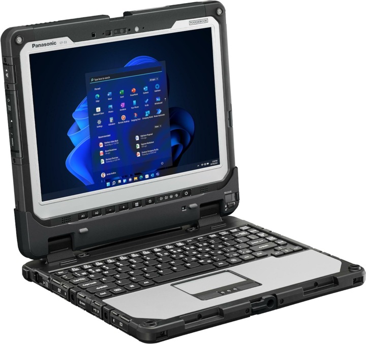 Immagine prodotto Panasonic Toughbook CF-33 mk3 4G/LTE incl. tastiera (12", Intel Core i5-1245U, 16 GB, 512 GB, CH)