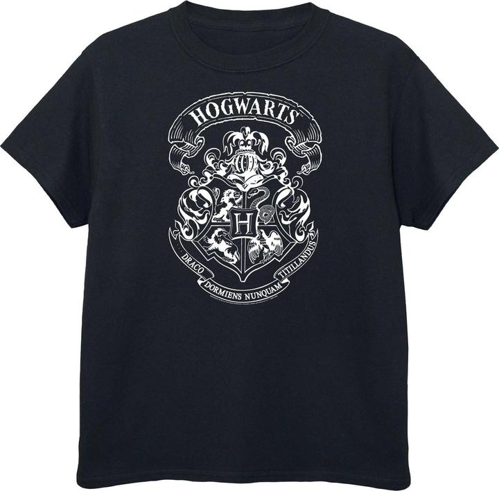 Produktbild Mädchen Hogwarts Wappen TShirt aus Baumwolle (152, 158)