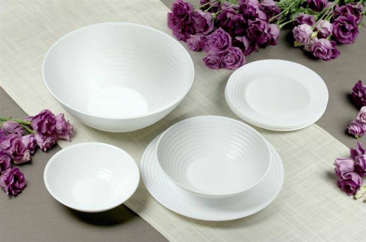 Immagine prodotto Luminarc Harena Glass Dinner Plate Ø25cm bianco (25 cm)