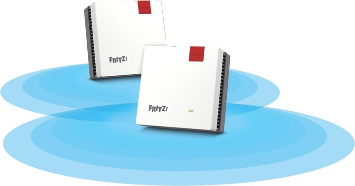 Produktbild FRITZ! Repeater 1200 AX International + Wi-Fi Extender 1600 (2400 Mbit/s, 600 Mbit/s)