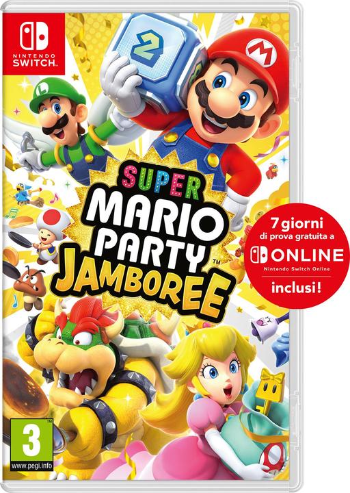 Image du produit Nintendo Super Mario Party Jamboree + 7 gg di NSO (Switch, DE)