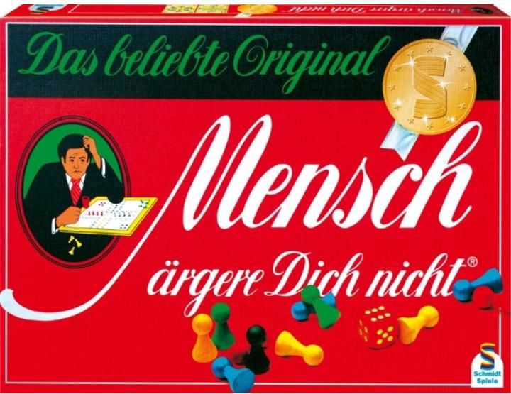 Actual product image Schmidt Spiele Mensch ärgere Dich nicht (Anniversary edition) (German)