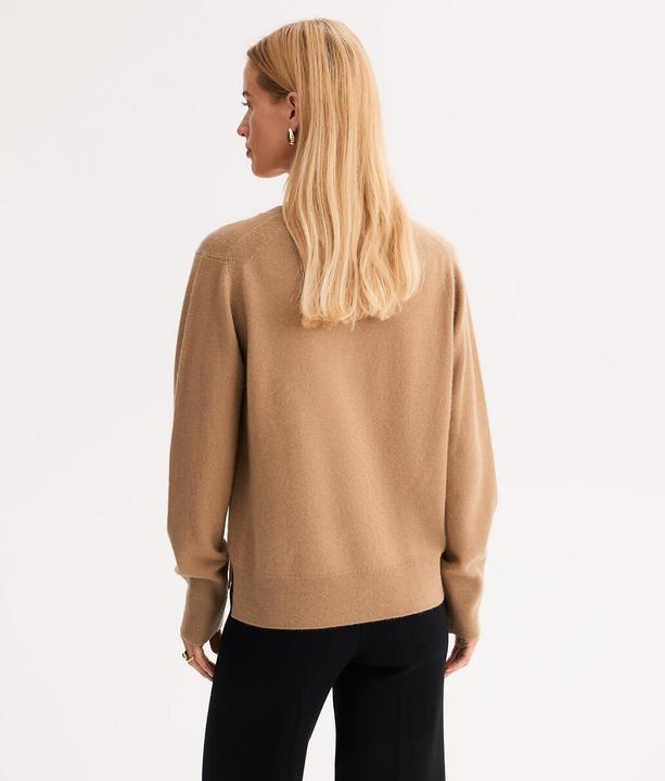 Produktbild Anne Weyburn Kaschmirpullover mit V-Ausschnitt aus Feinstrick (L)
