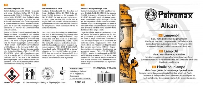 Actual product image Petromax Alkan
