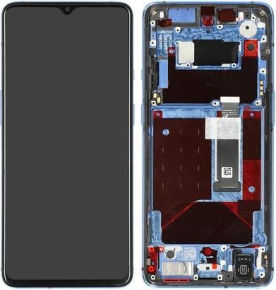 Image du produit OnePlus LCD + Touch + Frame pour HD1901, HD1903 7T - glacier blue (OnePlus 7T)