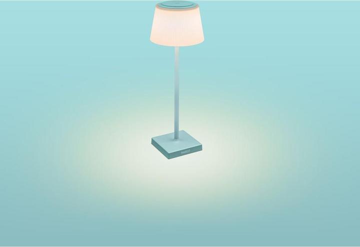 Image du produit Century LED Lampe de table MARGO turquoise 4W 3000K Dimm. IP54 (200 lm)