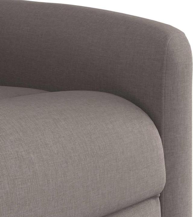 Immagine prodotto vidaXL Poltrona massaggiante elettrica in tessuto color tortora