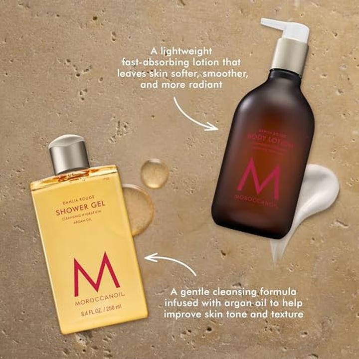 Produktbild Moroccanoil Handseife und Creme Geschenkset Dahlia Rouge 100 Ml