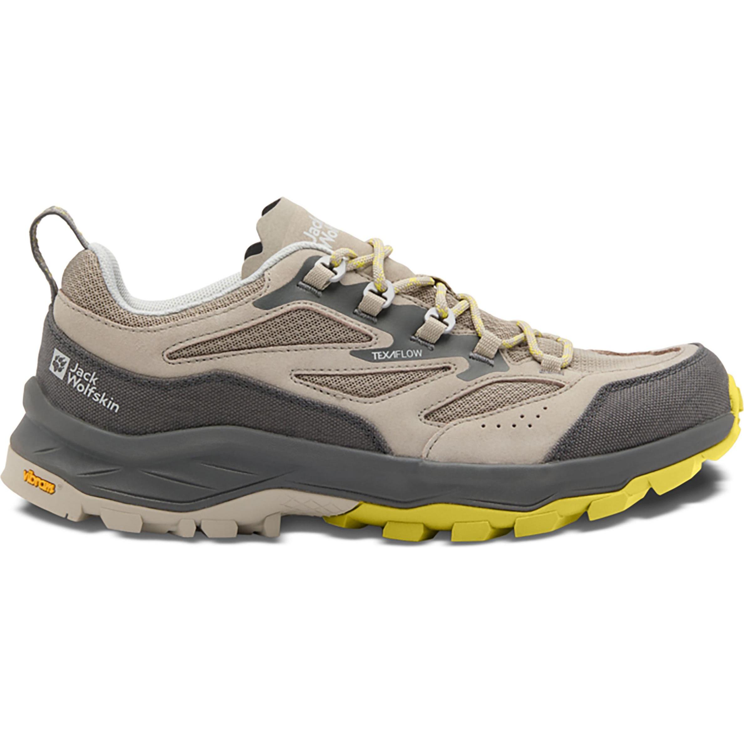 Jack Wolfskin, Herren, Wanderschuhe, Cyrox Vent Low M (42), Beige