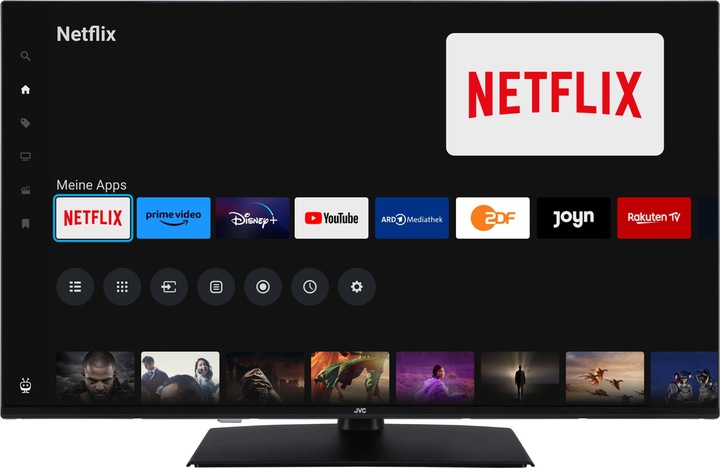 Actual product image JVC LT-43VUQ3455 LED-TV UHD QLED TIVO (43", QLED, 4K, 2024)