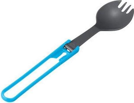 Actual product image Msr Folding Spork Kit, 4pc Red, Gray, Blue, Green