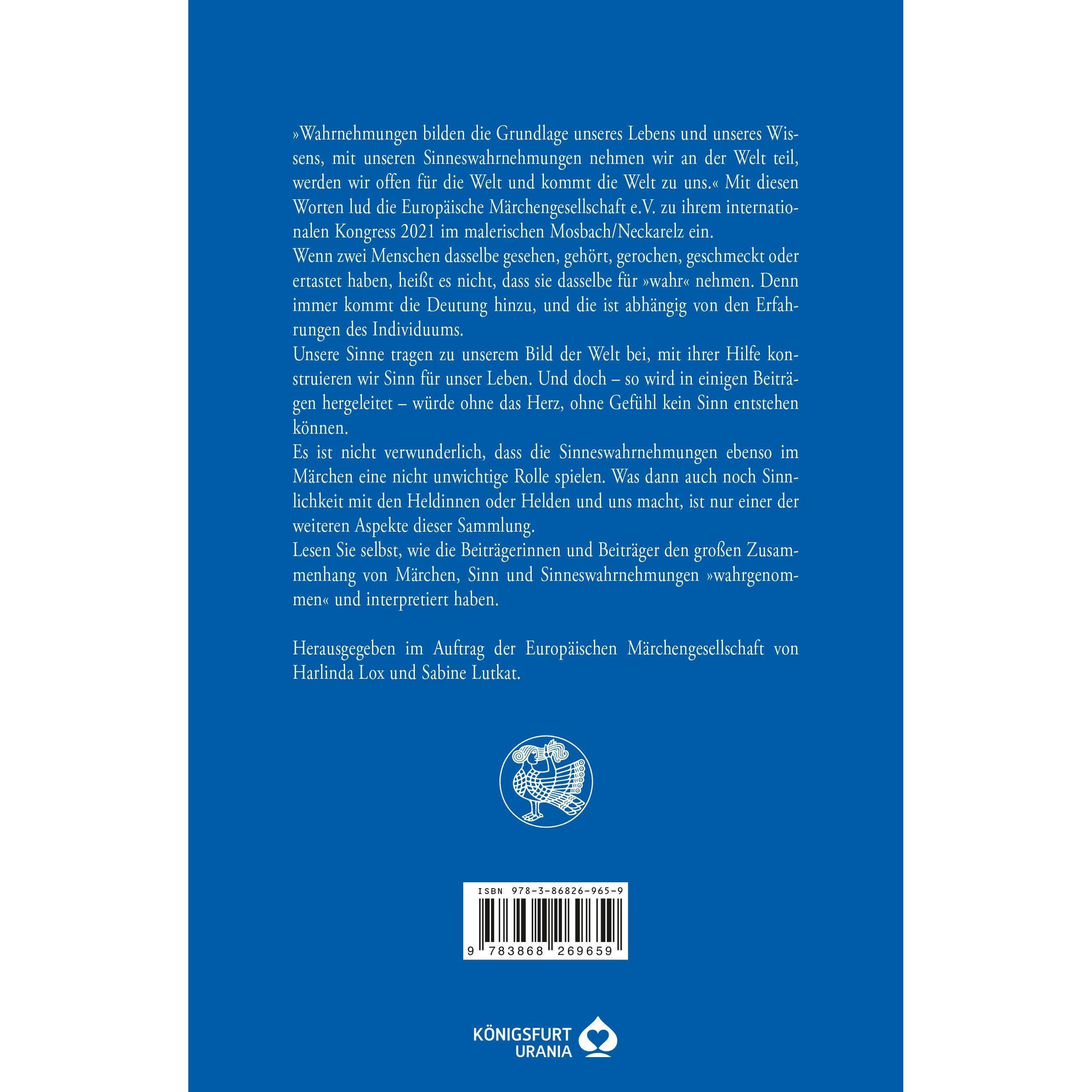 Wahr-Nehmung - Märchen, Sinn und Sinn, Belletristik