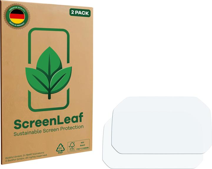 Actual product image ScreenLeaf Screen Protector sustainable Screen Protection, clear, anti-scratch