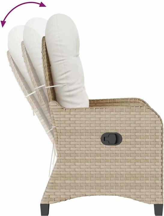 Produktbild vidaXL Gartenliege